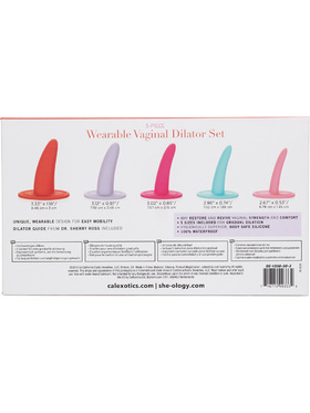 California Exotic: She-ology, 5-Piece Wearable Vaginal Dilator Set