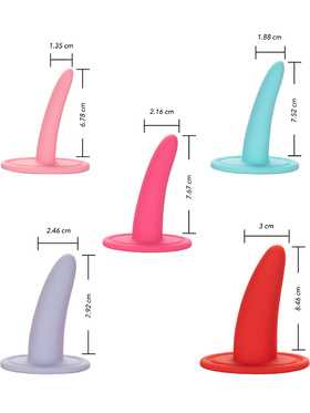 California Exotic: She-ology, 5-Piece Wearable Vaginal Dilator Set