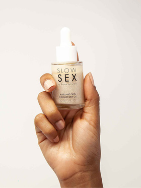 Bijoux Indiscrets: Slow Sex, Hair & Skin Shimmer Dry Oil, 30 ml