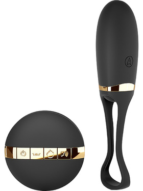 Marc Dorcel: Secret Delight, Remote Control Vibrating Egg, svart