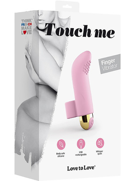 Love to Love: Touch Me, Finger Vibrator, rosa