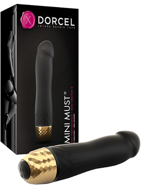 Marc Dorcel: Mini Must, Mini Vibrator, svart & guld