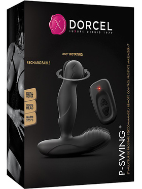 Marc Dorcel: P-Swing, Remote Control Prostate Massager, svart