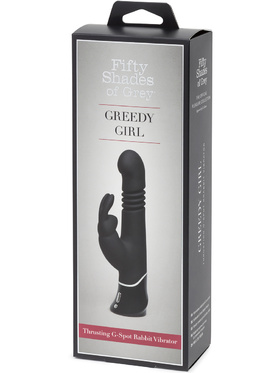Fifty Shades of Grey: Greedy Girl, Thrusting G-spot Rabbit Vibrator