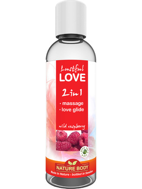 Nature Body: Lustful Love 2 in 1, Wild Raspberry, 100 ml