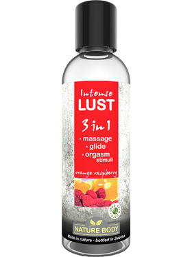 Nature Body: Intense Lust 3 in 1, Orange Raspberry, 100 ml