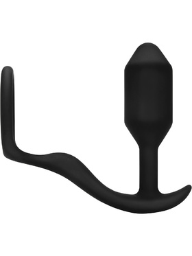 B-Vibe: Snug & Tug, Weighted Silicone Plug & Penis-Ring