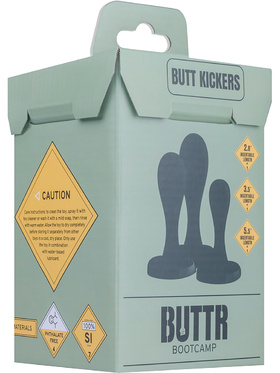 BUTTR: Bootcamp, Butt Kickers, Butt Plug Training Set