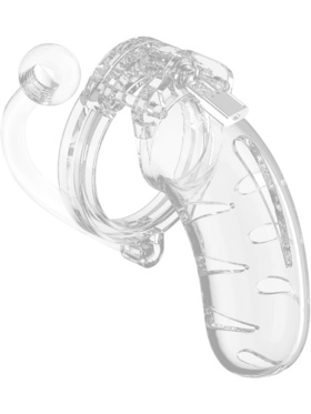 ManCage: Model 11 with Plug, 11,5 cm, transparent