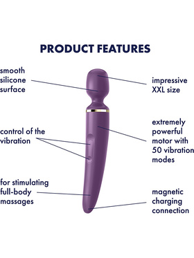 Satisfyer: Wand-er Women, Wand Vibrator, lila