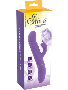 Sweet Smile: Thrusting Rabbit Vibrator