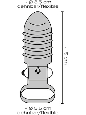 You2Toys: Cock Sleeve with Vibration