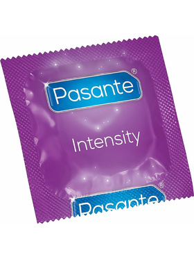 Pasante Ribs & Dots Intensity: Kondomer, 144-pack
