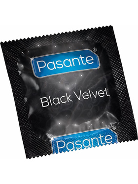 Pasante Black Velvet: Kondomer, 144-pack