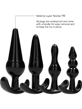 Sono: 4-piece Butt Plug Set