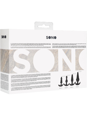 Sono: 4-piece Butt Plug Set