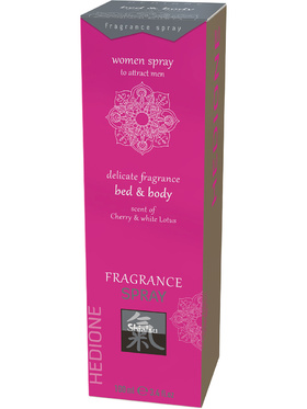Shiatsu: Bed & Body Woman Spray, Cherry & White Lotus, 100 ml