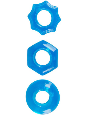 You2Toys: Stretchy Cock Ring Set, 3 pcs
