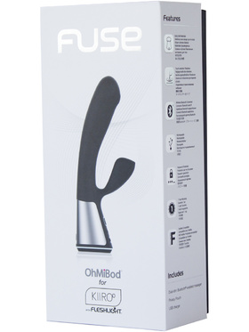 OhMiBod: Fuse, Powered by Kiiroo, svart