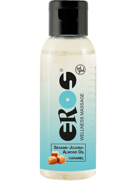 Eros: Wellness Massage, Sesame-Jojoba-Almond Oil Caramel, 50 ml