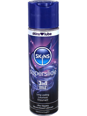 Skins Lube Superslide: 3in1 Silicone Based Lubricant, 130ml