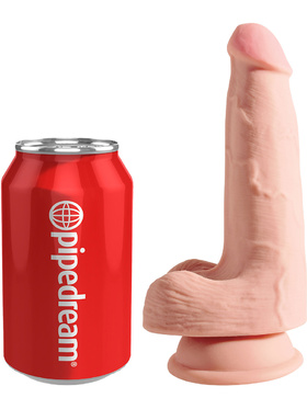 King Cock: Triple Density Cock with Balls, 19 cm