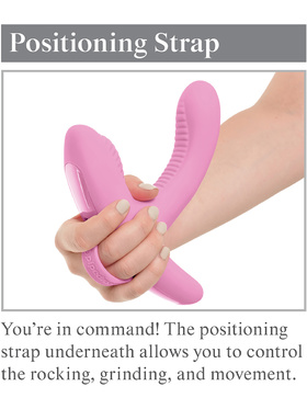 3Some: Rock N' Grind, Silicone Vibrator, rosa