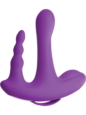 3Some: Rock N' Ride, Silicone Vibrator, lila