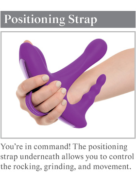 3Some: Rock N' Ride, Silicone Vibrator, lila