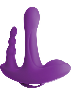 3Some: Rock N' Ride, Silicone Vibrator, lila