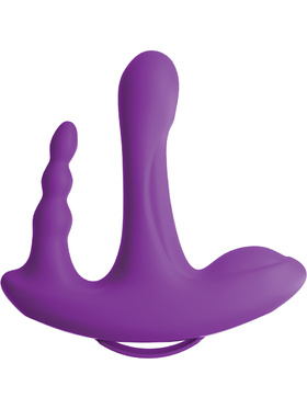 3Some: Rock N' Ride, Silicone Vibrator, lila