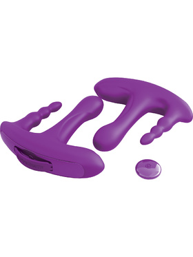 3Some: Rock N' Ride, Silicone Vibrator, lila