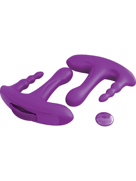 3Some: Rock N' Ride, Silicone Vibrator, lila