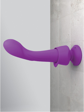 3Some: Wall Banger G, Silicone Vibrator, lila