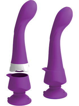 3Some: Wall Banger G, Silicone Vibrator, lila