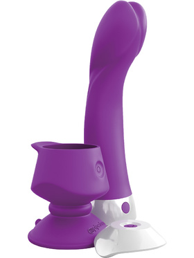 3Some: Wall Banger G, Silicone Vibrator, lila