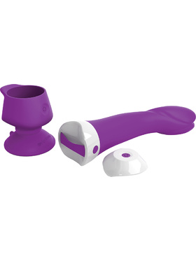 3Some: Wall Banger G, Silicone Vibrator, lila