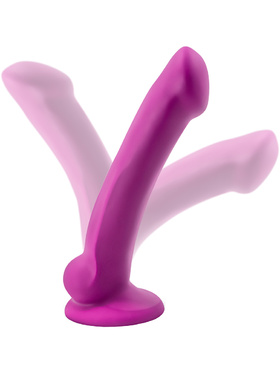 Blush: Avant D9, Platintum Cured Silicone Dildo, lila