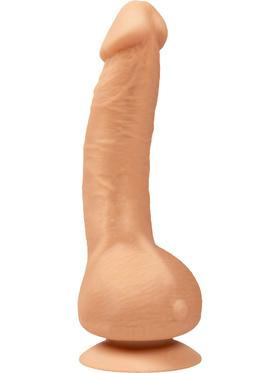 Fun Toys: G-Real Dildovibrator, 22 cm, hudfärg