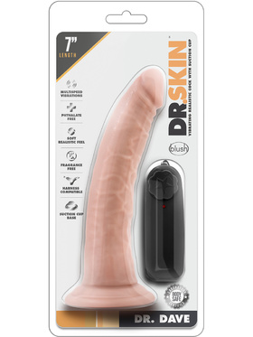 Dr. Skin: Dr. Dave Vibrating Cock, 18 cm