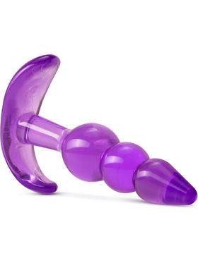 B Yours: Triple Bead Anal Plug, lila