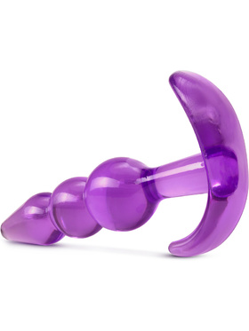 B Yours: Triple Bead Anal Plug, lila