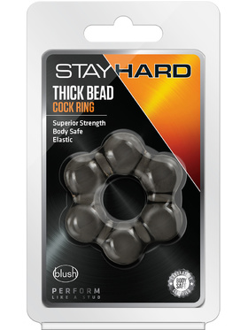 Stay Hard: Thick Bead Cock Ring