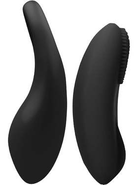 Elegance: Poise, Dual Vibrating Toy, svart