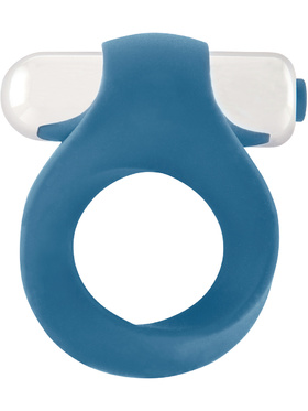 Mjuze: Infinity, Single Vibrating Cockring, blå