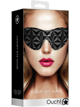 Ouch!: Luxury Eye Mask, svart