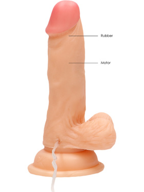 RealRock: Vibrating Realistic Cock, 15 cm, ljus