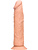 RealRock Skin: Realistic Dildo, 19 cm, ljus