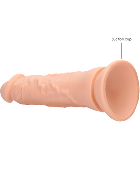 RealRock Skin: Realistic Dildo, 19 cm, ljus