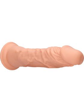 RealRock Skin: Realistic Dildo, 27 cm, ljus